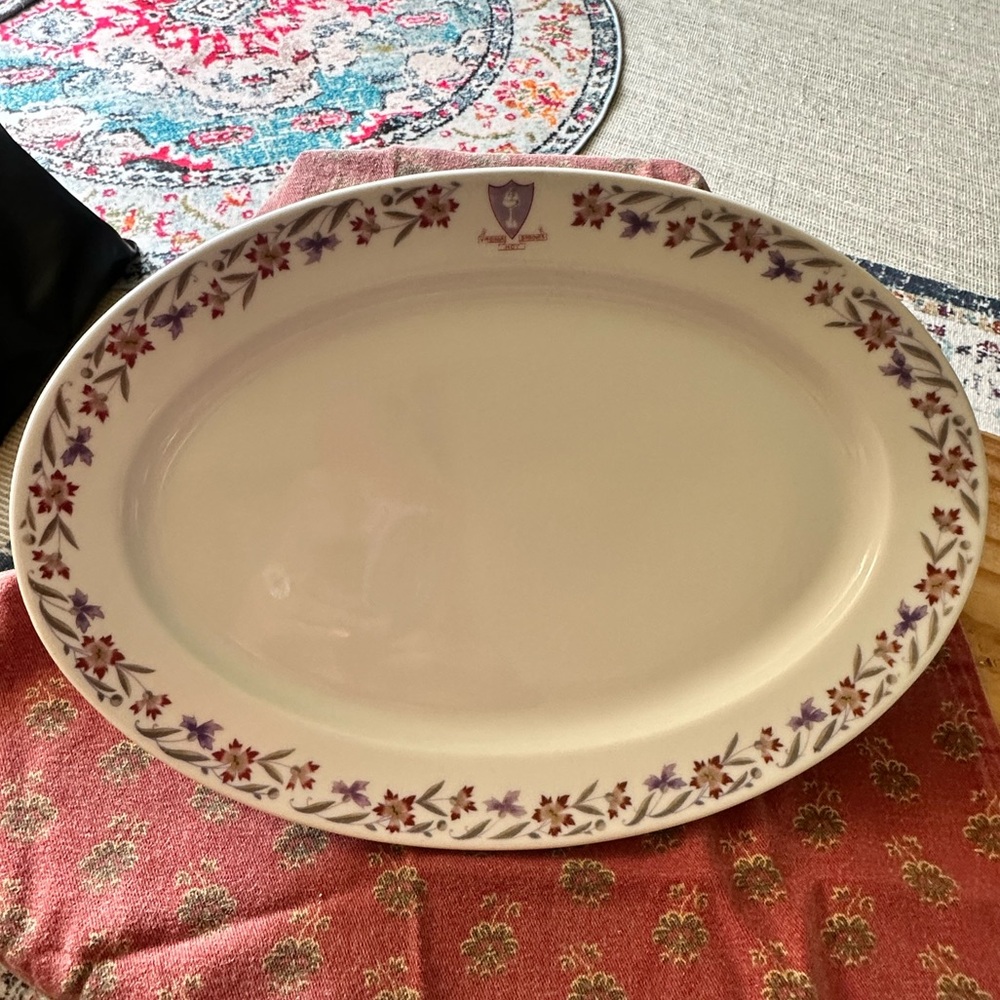 1926 Hot Springs Virginia / THE HOMESTEAD RESORT Arthur Schiller and Son Platter